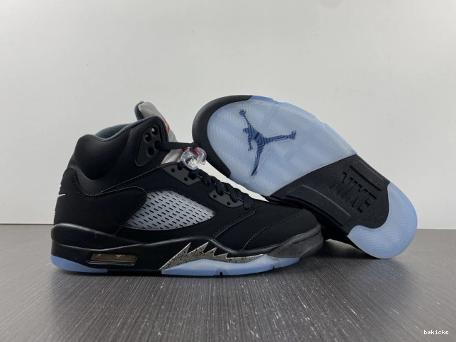 Rep black retro air 5 metallic jordan 845035-003 0512